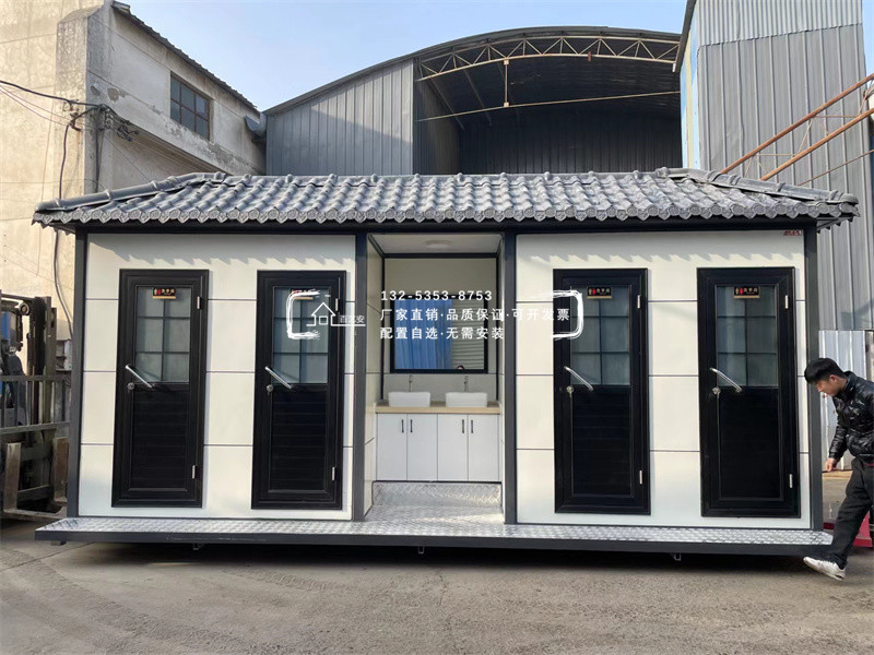 鋁塑板移動廁所